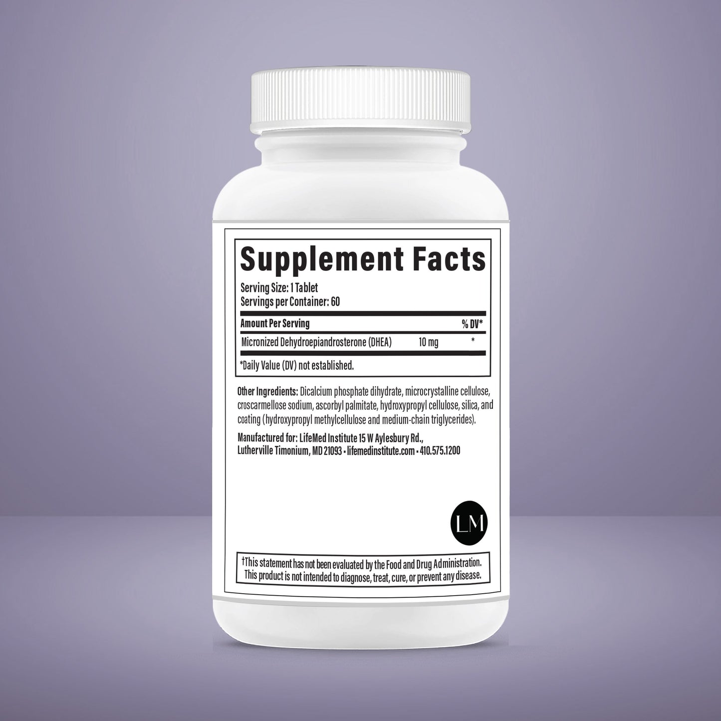 DHEA 10mg - LifeMed Institute