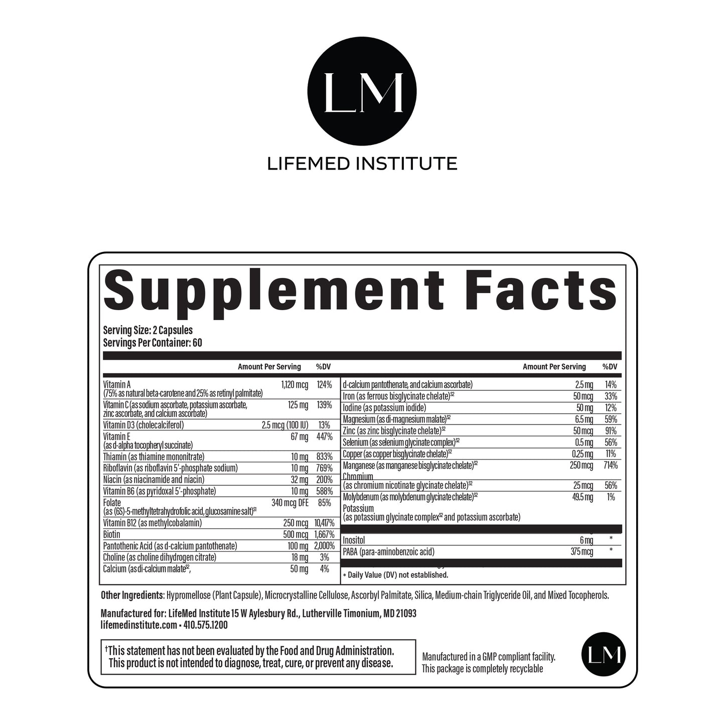 MultiMethylated - LifeMed Institute