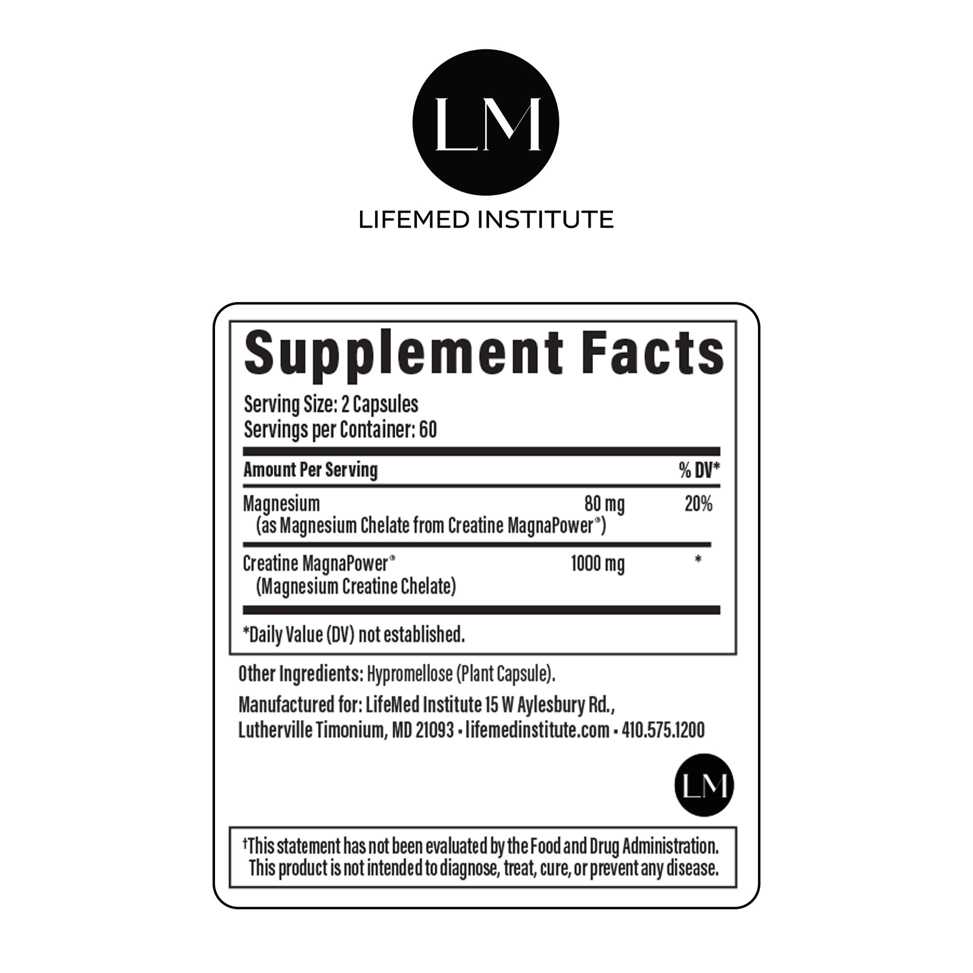 Creatine Nitro Mag - LifeMed Institute