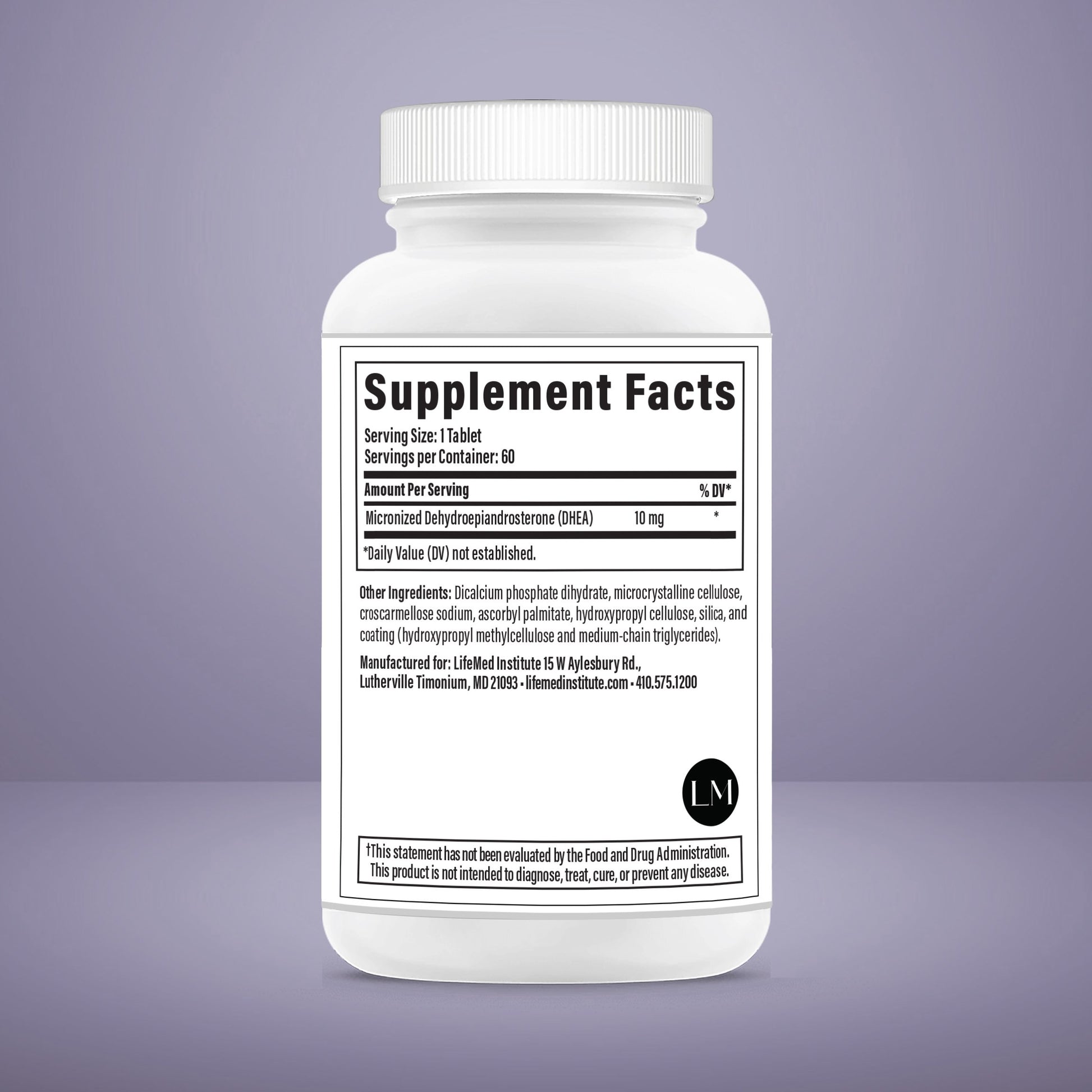 DHEA 10mg - LifeMed Institute