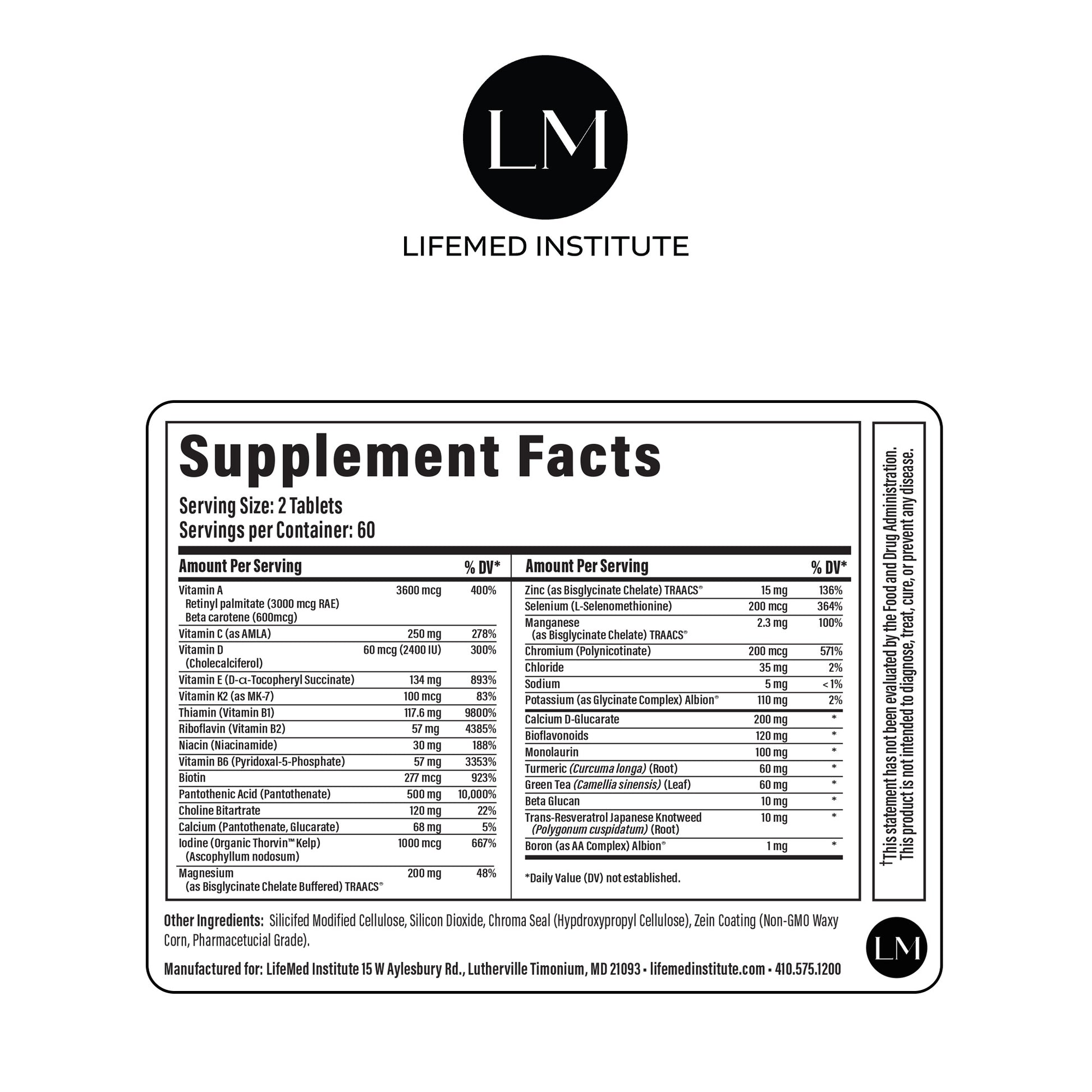 Multi Once Daily - LifeMed Institute