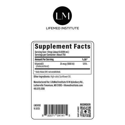 Vitamin D Drops - LifeMed Institute
